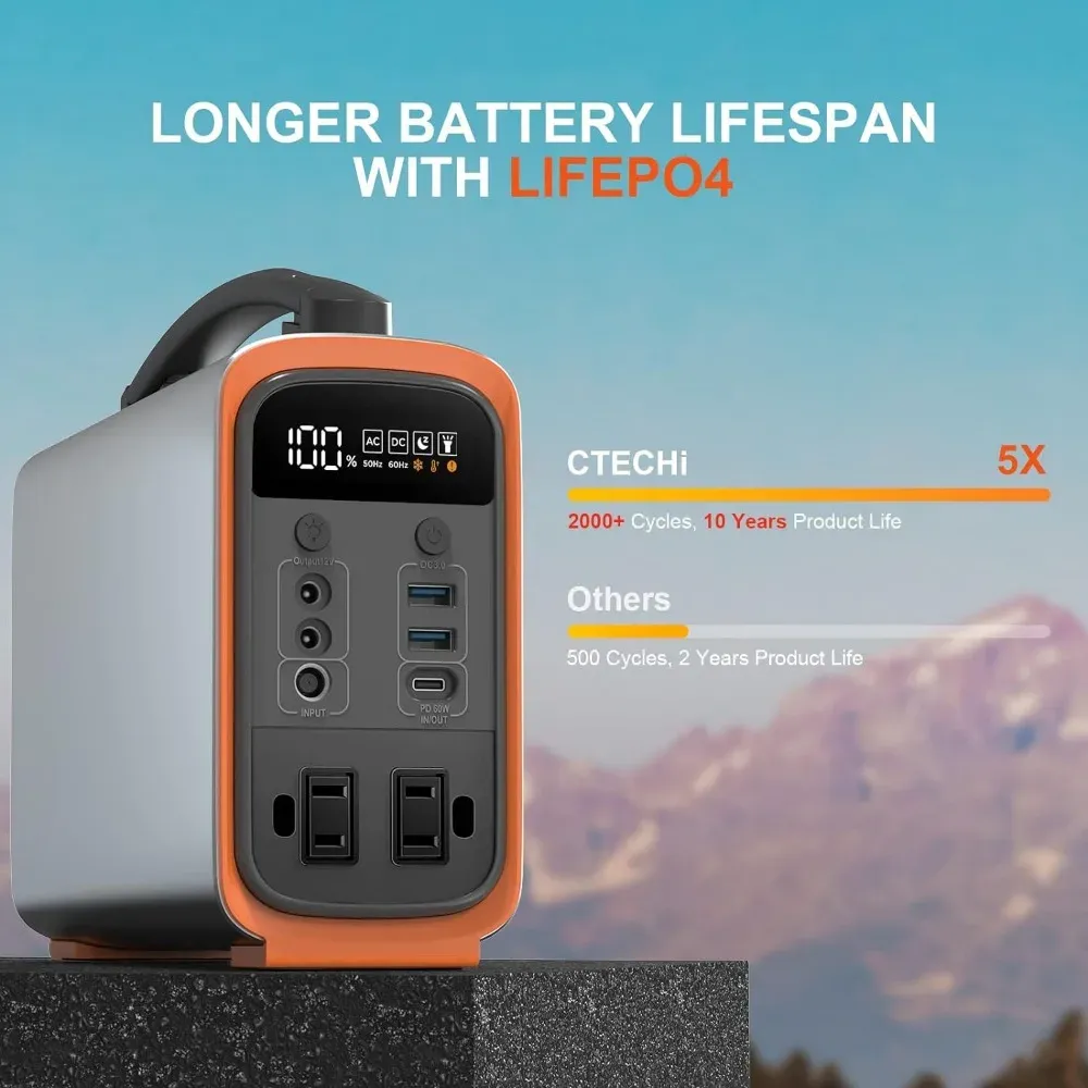 320Wh Lifepo4 Portable Power S - Portable Power Station ulasan dan harga