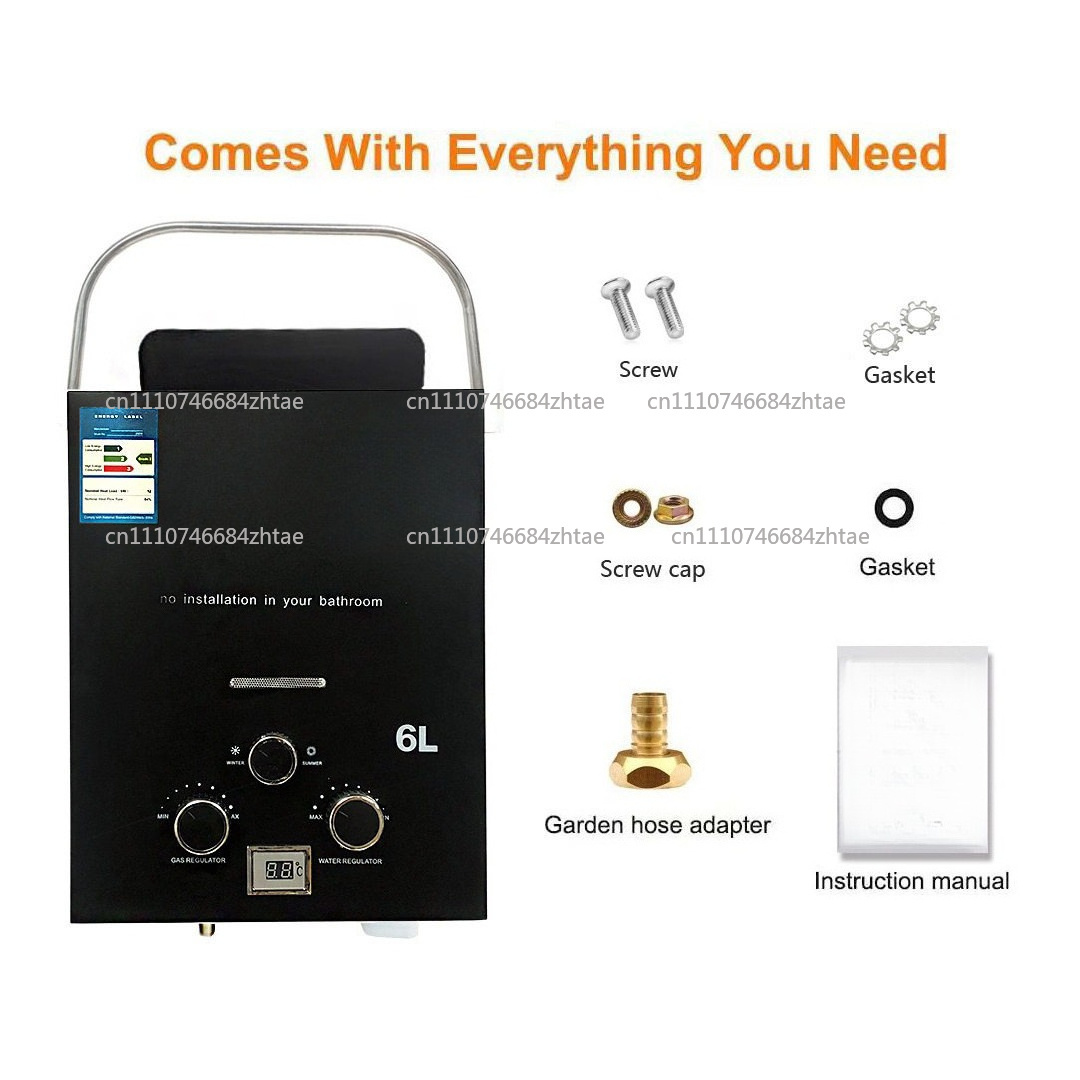 Propane LPG  Gas Tankless Wate - Outdoor Camping Heater ulasan dan harga