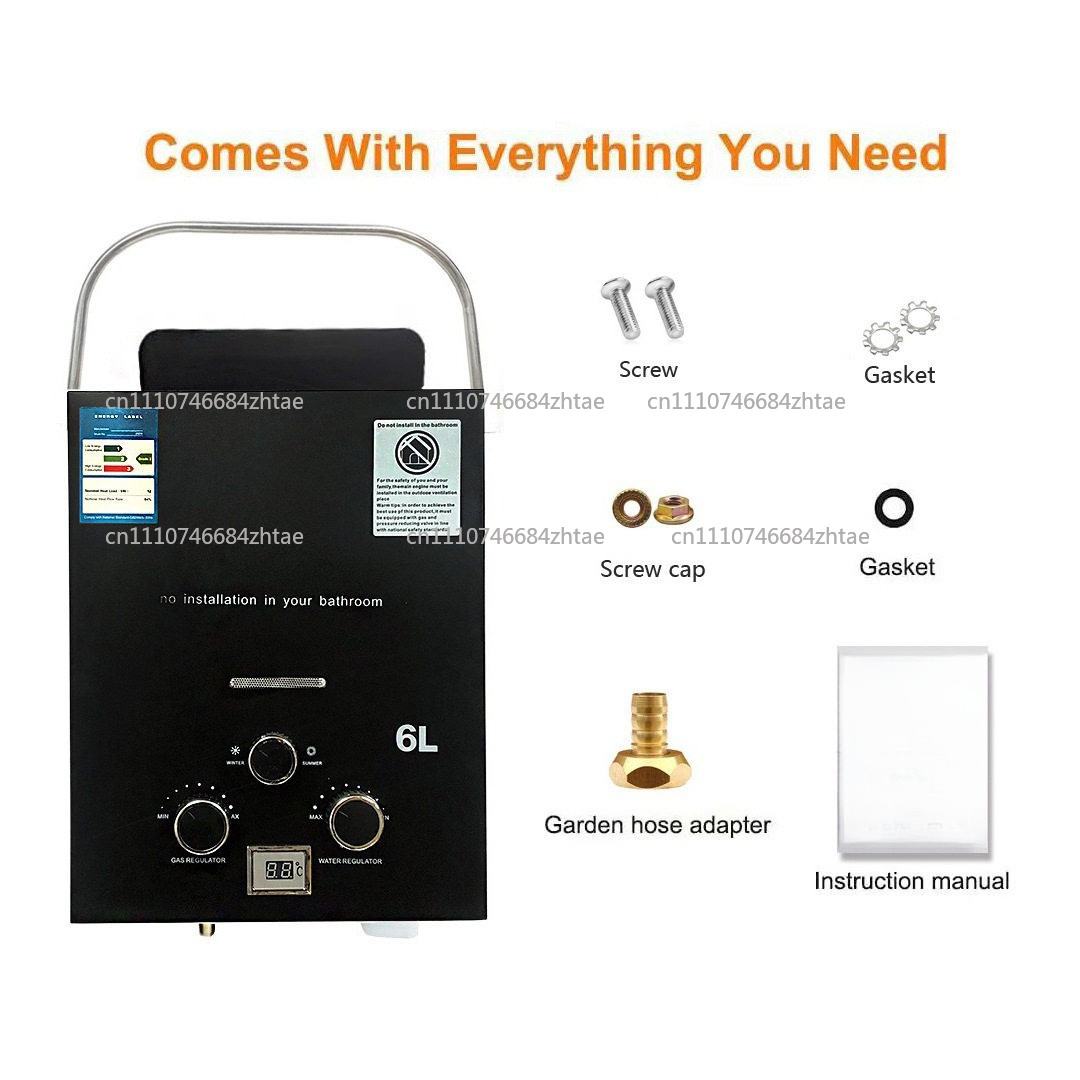 Propane LPG  Gas Tankless Wate - Outdoor Camping Heater ulasan dan harga